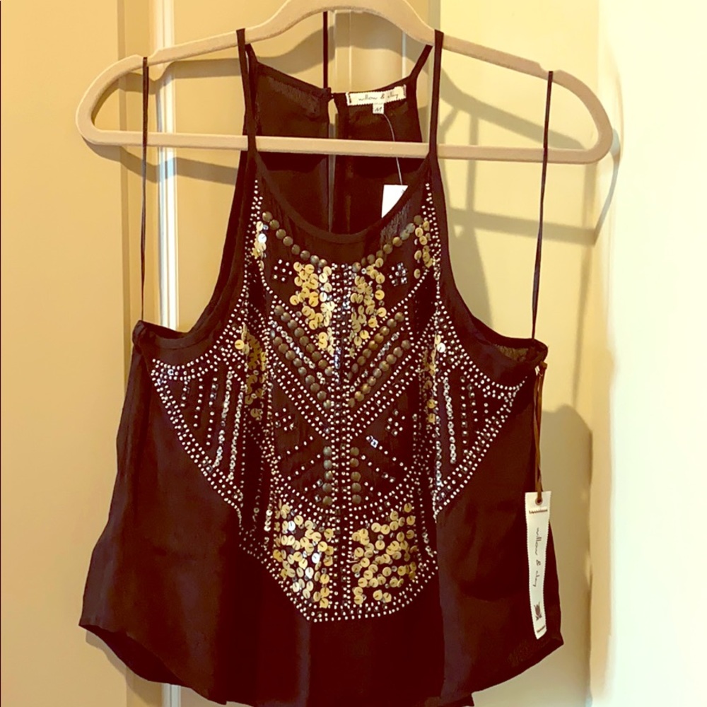 Beaded Tank Top